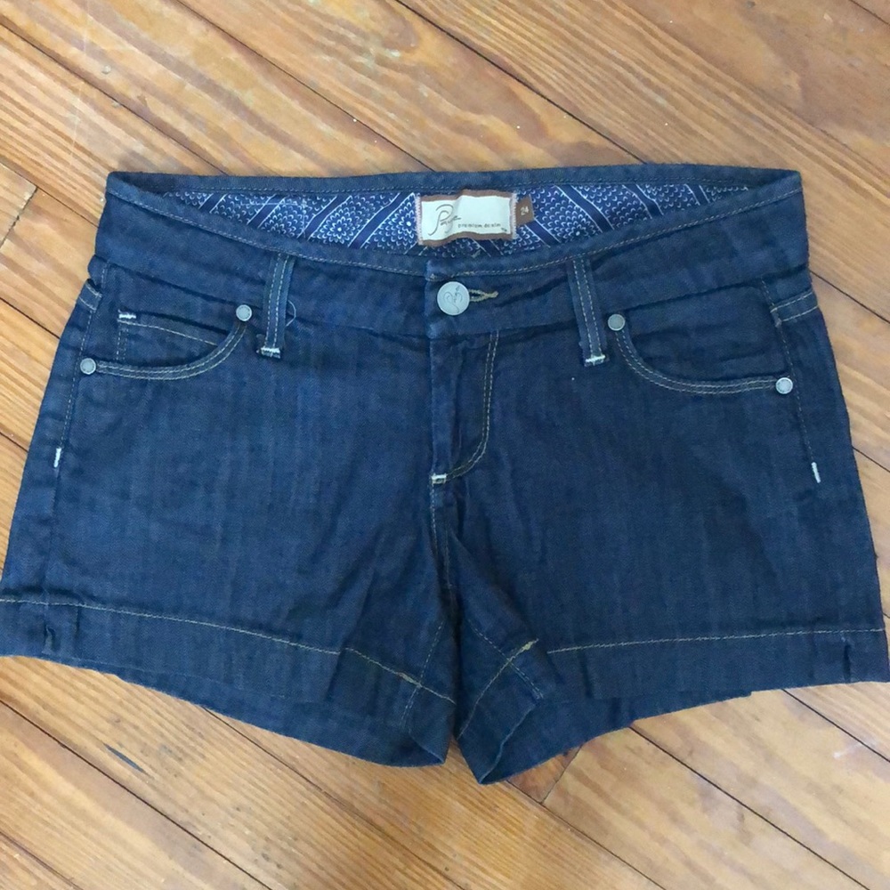 Paige size 24 designer Jean shorts